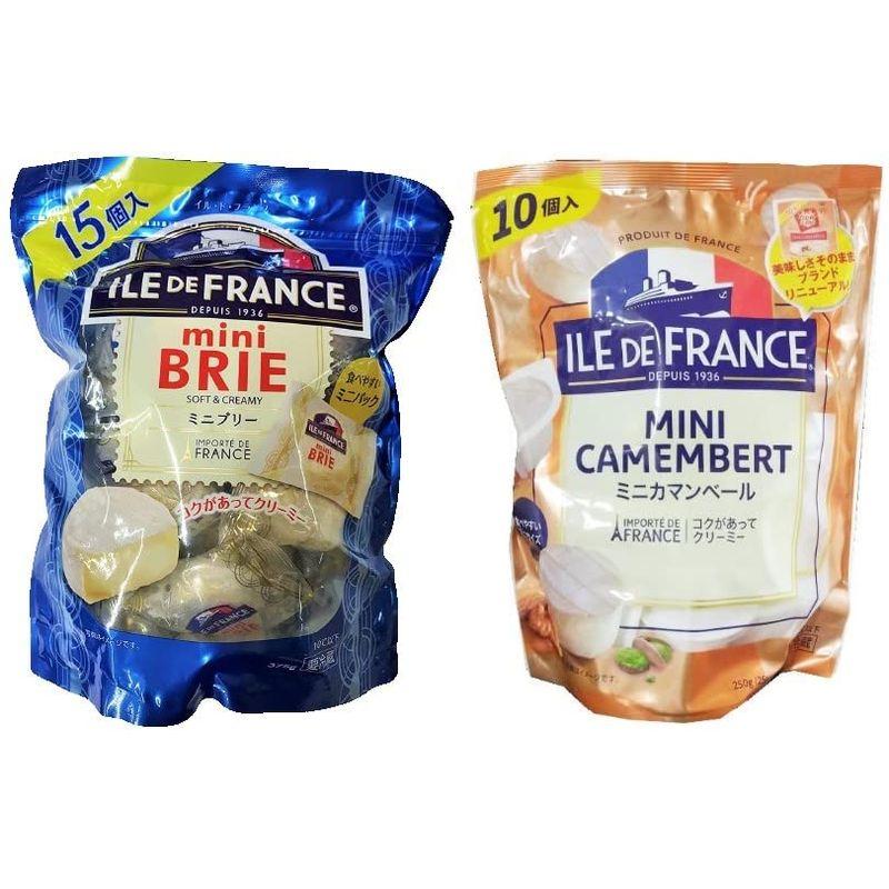 冷蔵チーズ イル・ド・フランス ミニブリー ・ ミニカマンベール 2種セット 2023111400215800198kirakira工房