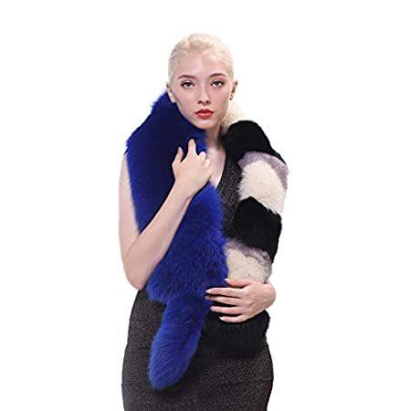 新しいスタイル マフラー 特別価格URSFUR 女性 スカーフ好評販売中 リアルファー スカーフ