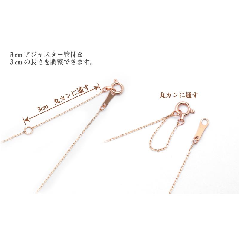 ハニカムデザインにキラリと輝くダイヤモンド0.12ct ネックレス K10PG 