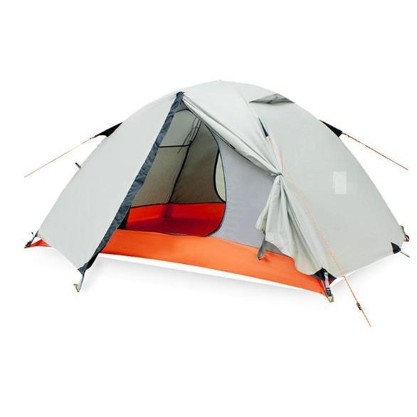 人気の屋外キャンプテント二重層二重層アルミニウムポール抗嵐と通気性 インナーテント