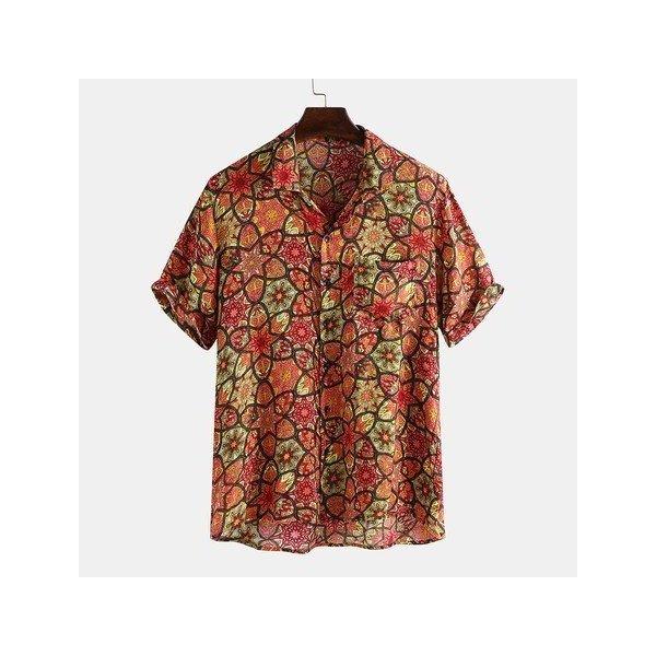 史上最も激安 C3メンズアロハシャツ 花柄半袖シャツ ハワイアン 総柄 ゆったり シャツ 夏 リゾート 海 大きい Czjb477 特売 Turningheadskennel Com