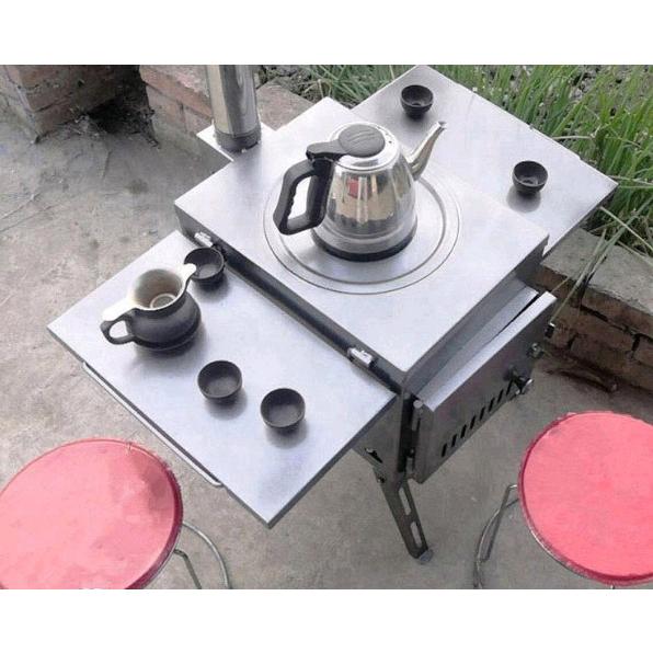 大人気野外薪ストーブ携帯ピクニック装備キャンプ用品多机能無煙折畳かまどの野たきストーブ野外 Ll058 キラキラ市場 通販 Yahoo ショッピング