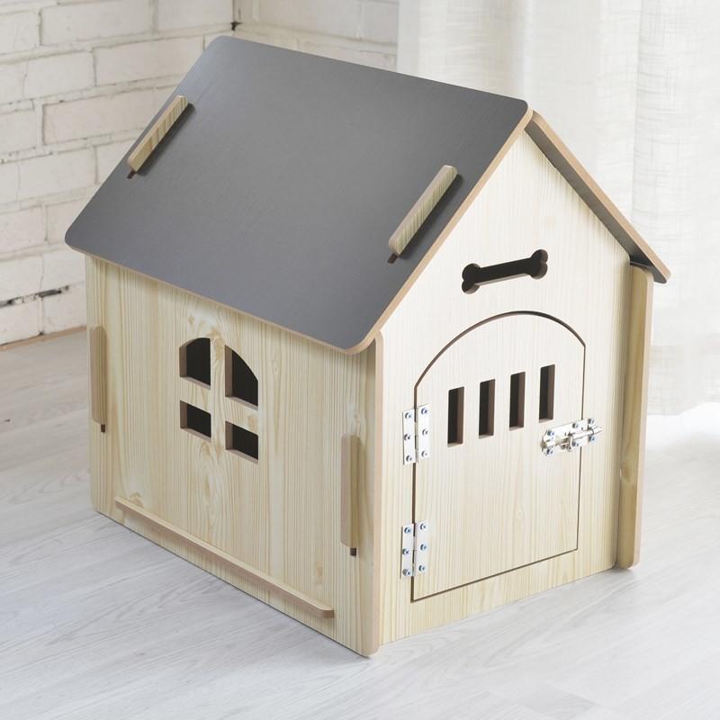 ペットの小屋 ペットハウス Pet House 屋内用 小型ペット対応 防水 ドア付き Diy組み立て S Lサイズ 4色 新作 Wcm364 キラキラ市場 通販 Yahoo ショッピング