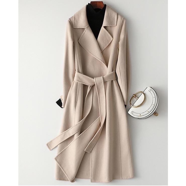 極上高品質 防寒良品 ウール100 両面ダッフル コート レディース カシミヤコート 肌触り最高 いい サイズ選択可 Wcm3 キラキラ市場 通販 Yahoo ショッピング