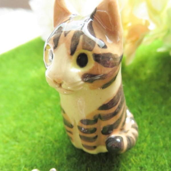 チャトラ ミニ骨壷 遺骨入れ 猫 ペット お骨入れ 手元供養 陶器 骨壺