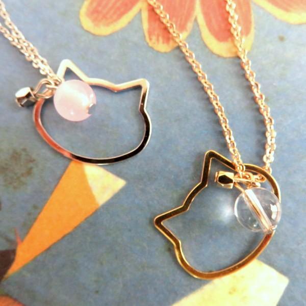 ネックレス ネコ 猫 ネック ペンダント ねこ 可愛い