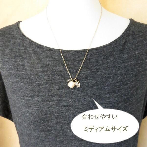 ネックレス ネコ ロング ペンダント エポ ねこ 可愛い 天然石