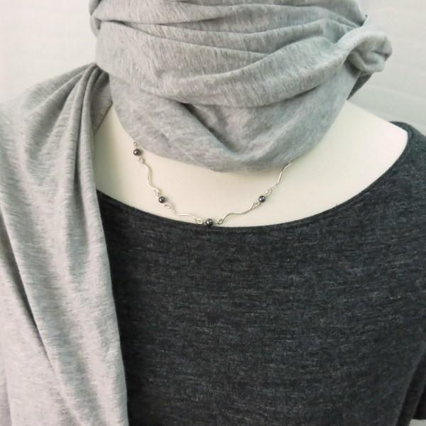 シルバー製 925 ペンダント ネックレス 天然石 手作り 日本製