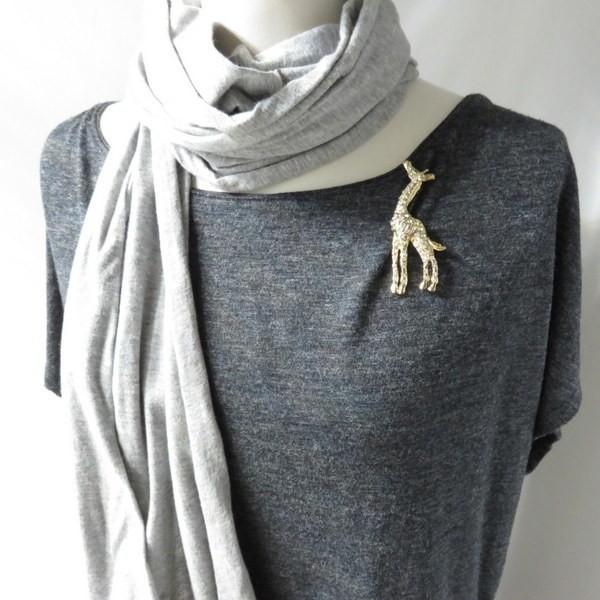 ブローチ スワロフスキー 日本製 国産 デッドストック 高級感 ゴールド