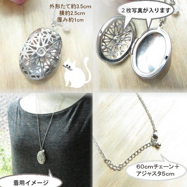 ロケットペンダント サージカル サジカル ステンレス 楕円