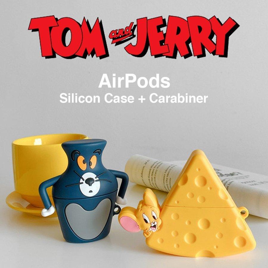 トムとジェリー Airpods1 2 激安 Airpodspro シリコン ケース 可愛い イヤホン カバー ワイヤレス Iphone ヘッドホン エアポッズ プロ