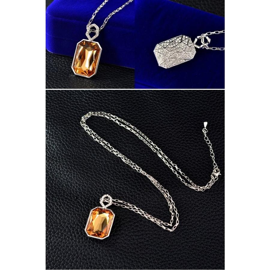 ネックレス SWAROVSKI スワロフスキー リバーシブル スクエア ネックレス SWAROVSKI スワロフスキー リバーシブル スクエア
