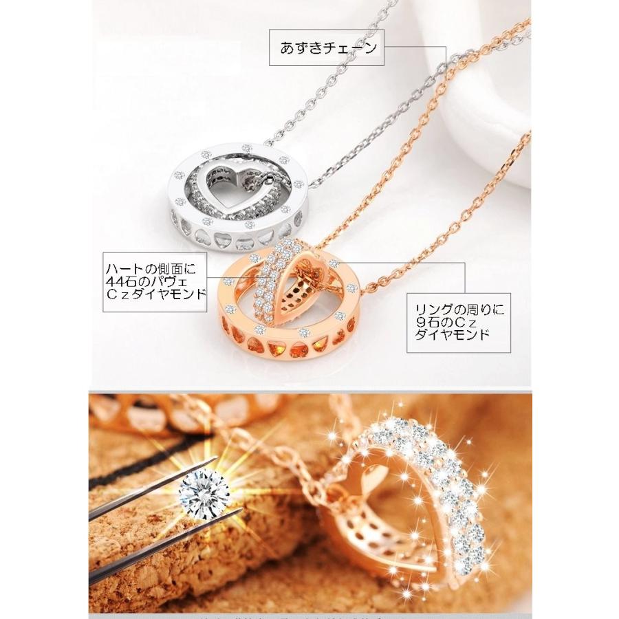 ダイヤモンド ネックレス ハート Lab Grown Diamond ハートシェイプ ダイヤモンド ネックレス 一粒