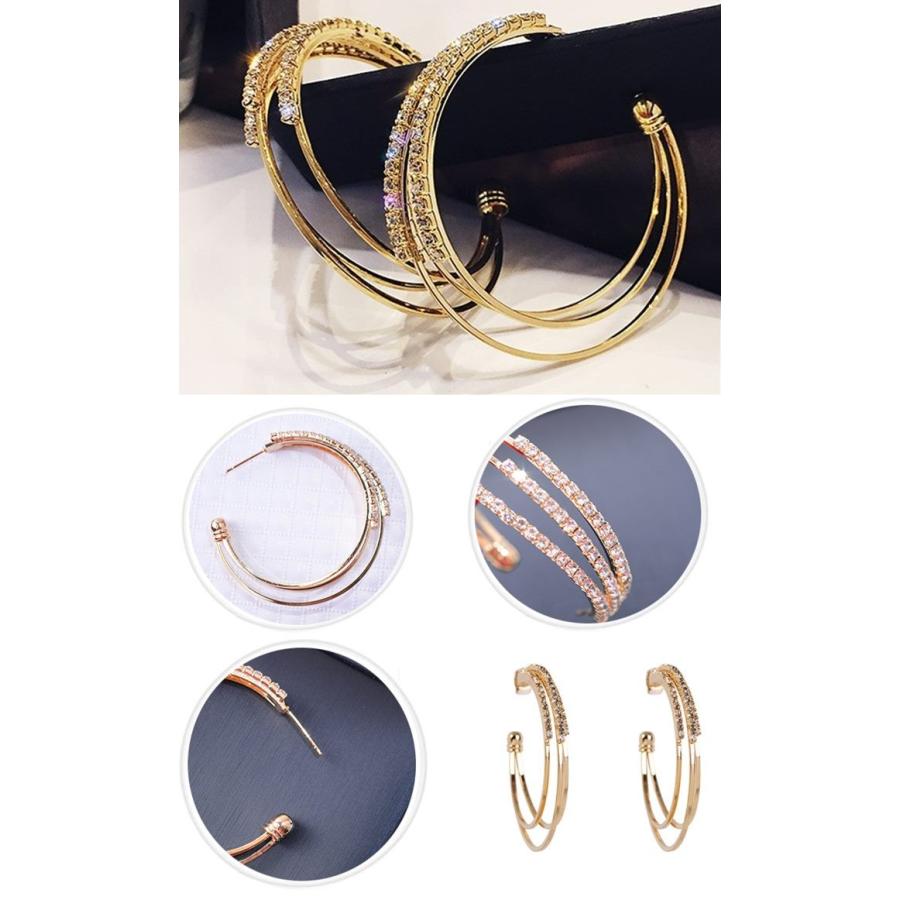 CÉLINE ゴールドトーン フープピアス ピアス フープピアス レディース