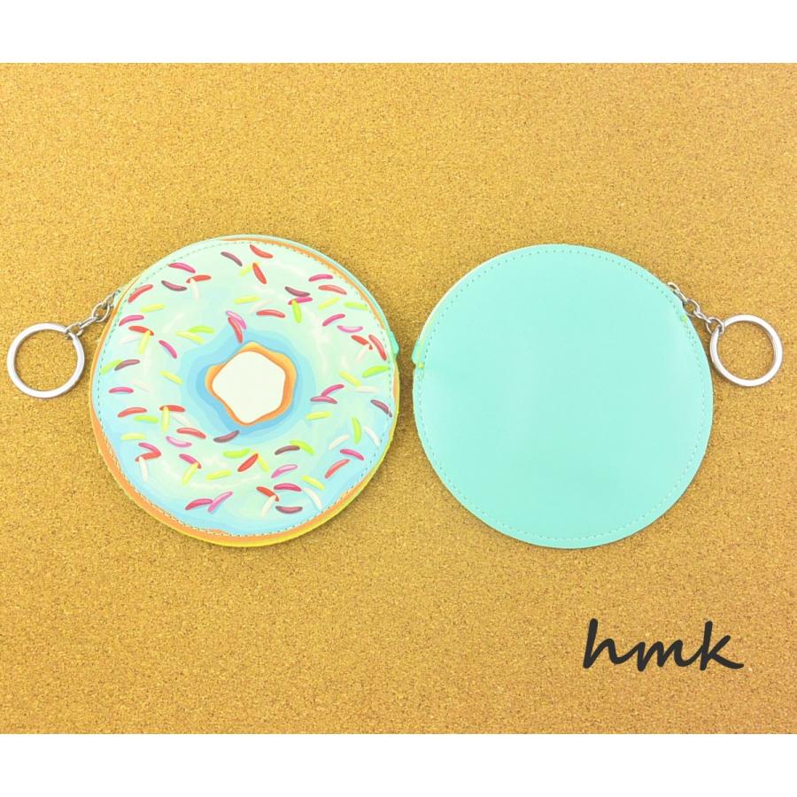Sale！】レザーポーチ ドーナツ PUレザーポーチ キーホルダー 小物入れ