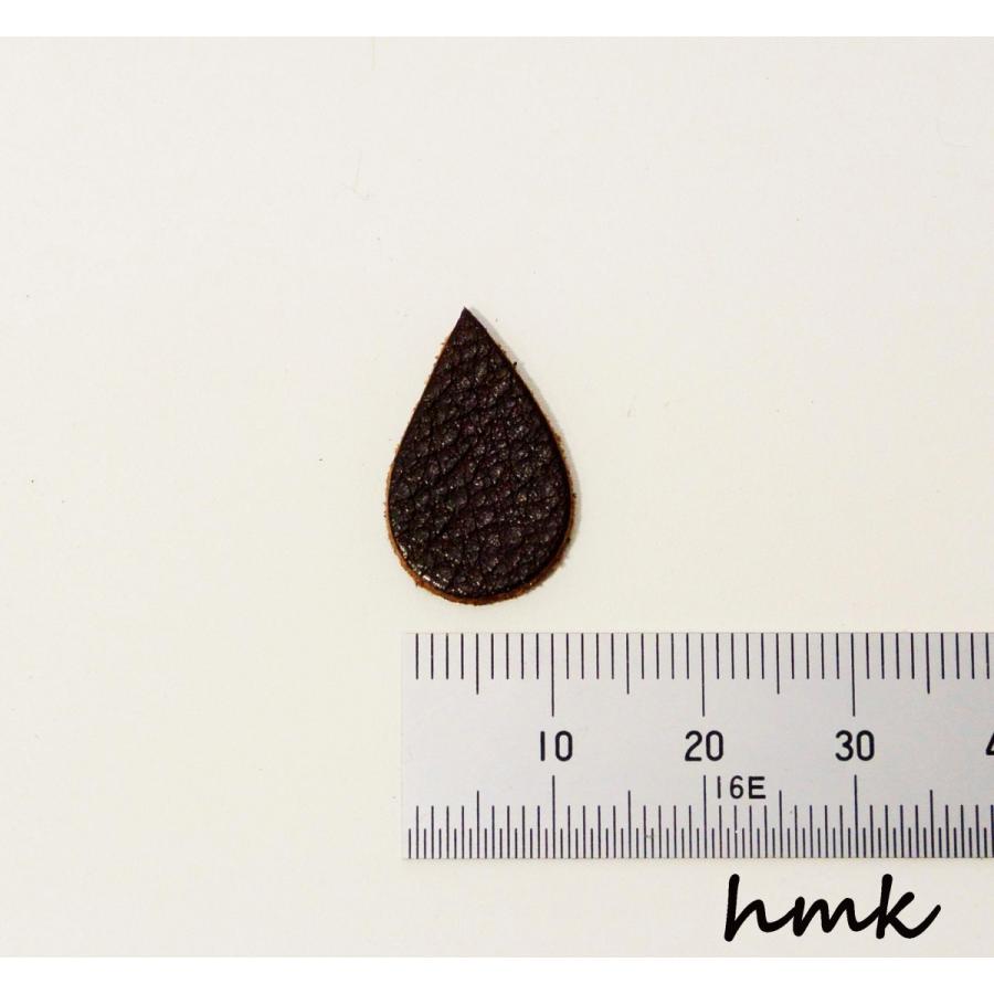 レザーパーツ 雫型 2.0cm ベーシックカラー 10枚入り アソートセット