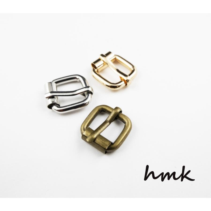 ミニバックル 15mm内寸（小）10個セット シルバー・ゴールド  