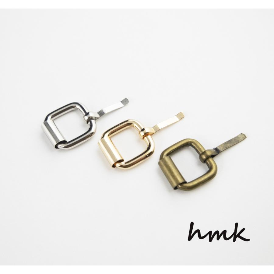 ミニバックル 15mm内寸（小）10個セット シルバー・ゴールド  