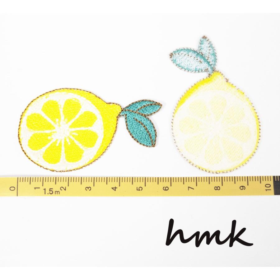 アップリケ 刺繍ワッペン レモン葉っぱ付き 大 1枚入り ハンドメイド ハンドクラフト Wp Kirakirara ヤフー店 通販 Yahoo ショッピング
