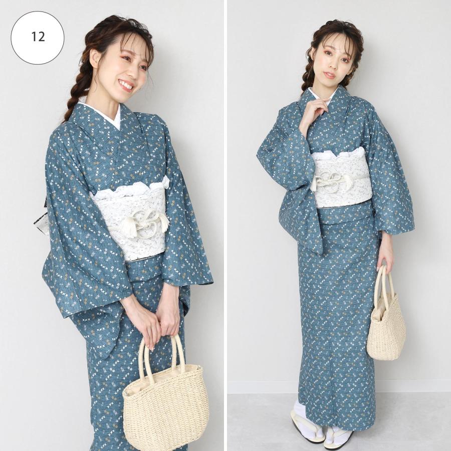 レディース 木綿 着物 単衣 綿プレタ M/Lサイズ 全16柄 きもの レディース 木綿 着物 単衣 綿プレタ M/Lサイズ 全16柄 きもの