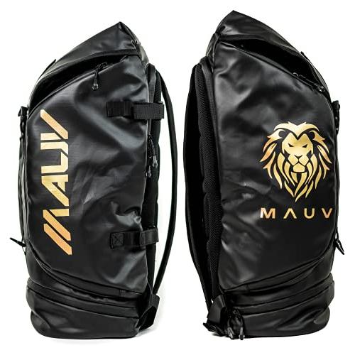 MAUV ラクロスバッグ - ラクロスバックパック - ラクロスやフィールドホッケー用品を収納可能 スティックホルダー2個と独立したクリートコンパートメント - MAUV ラクロスバッグ ラクロスバックパック ラクロスやフィールドホッケー用品を収納可能 スティックホルダー2個と独立したクリートコンパートメント