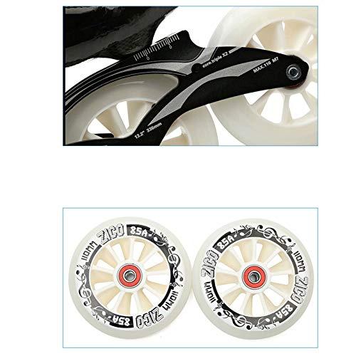 「超メルカリ市」 JRY?ローラースケート-大人向け高性能プロフェッショナルインラインスケート、軽量カーボンファイバー熱可塑性通気性レーシングスケート 【CEG1099191609】(39078円)