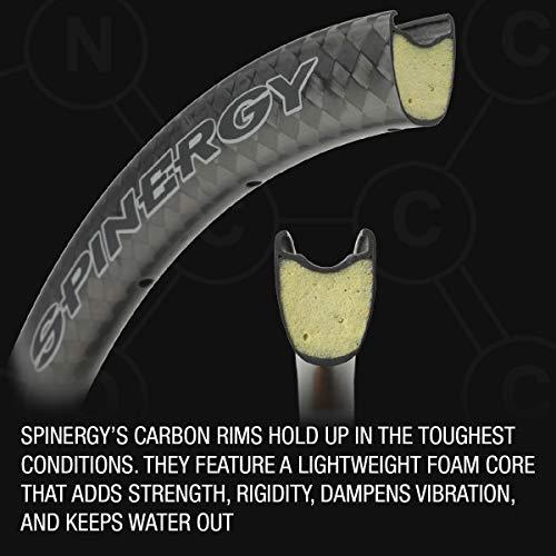 SPINERGYグラベル/CXリアバイクホイール、GXXカーボン、センターロック、改良型44インチハブ、700c、32-40 mm、特許取得済みPBOスポーク、チューブレスリデ