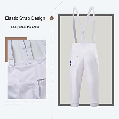 DLGF 350NW成人用子供用フェンシングパンツ、CE認定350Nフェンシング用具防護服、フォイル/エペ/サーブルフェンシングスーツ、フェンシングスポーツ用フェン DLGF 350NW成人用子供用フェンシングパンツ CE認定350Nフェンシング用具防護服 フォイル/エペ/サーブルフェンシングスーツ
