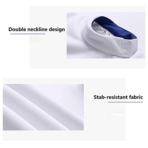 WDAAフェンシングジャケット-耐刺傷性布製フェンシングスーツ、CFA認定350Nフェンシング用具保護スーツ WDAAフェンシングジャケット 耐刺傷性布製フェンシングスーツ CFA認定350Nフェンシング用具保護スーツ