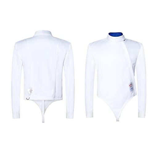 WDAAフェンシングジャケット-耐刺傷性布製フェンシングスーツ、CFA認定350Nフェンシング用具保護スーツ WDAAフェンシングジャケット 耐刺傷性布製フェンシングスーツ CFA認定350Nフェンシング用具保護スーツ