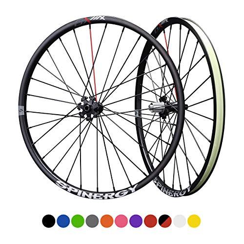 中古品 スピナジーグラベルフロント&リアバイクホイールセット、GX Max改良44ハブ付き、650B、PBOスポーク、チューブレスリディ、衝撃吸収、アドベンチャー、ミック 【XUR4261461622】(151509円)