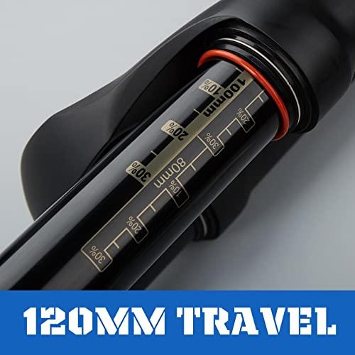 【新品同様 / 希少】 corki Cycles Mountain Bike Air Suspension Fork Manual Control 26Travel 120 mm-QR 9mm-テーパーMTBフロントフォーク 【CEG1075840032】(38251円)