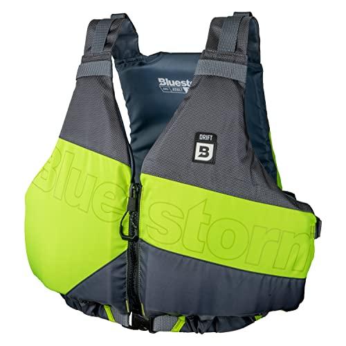BLUESTORM Drift Kayak Life Jacket (PFD) フルアジャスタブルユニバーサルサイズUS Coast