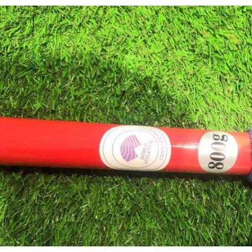 競技とトレーニング用に認定されたジャベリン800g IAAF (WA) -800GMジャベリン赤い色のグリップステンレスの先端を投げる テールゲーティングプロス・ピラミッドコーンホールボードセット:スコアキーパー、ビーンバッグ、キャリングケース-4x 2レギュレーションコーンホールトス