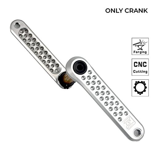 EVOSIDクランクセットバイク用クランクセット折りたたみ自転車用クランクセットGXP Bicycle Hollow Bike Crank Chainring 110BCD CNC単速バイク用折りたたみ EVOSIDクランクセットバイク用クランクセット折りたたみ自転車用クランクセットGXP Bicycle Hollow Bike Crank Chainring 110BCD クランク 498g 517g