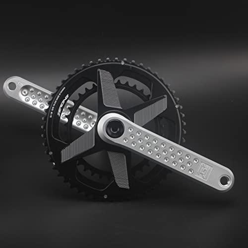 EVOSIDクランクセットバイク用クランクセット折りたたみ自転車用クランクセットGXP Bicycle Hollow Bike Crank Chainring 110BCD CNC単速バイク用折りたたみ EVOSIDクランクセットバイク用クランクセット折りたたみ自転車用クランクセットGXP Bicycle Hollow Bike Crank Chainring 110BCD クランク 498g 517g