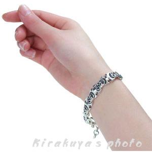 ゲルマ梵字シルバーブレス【高純度ゲルマニウム使用】 ゲルマ梵字シルバーブレス（M） ゲルマニュウム : きらく屋 - 通販