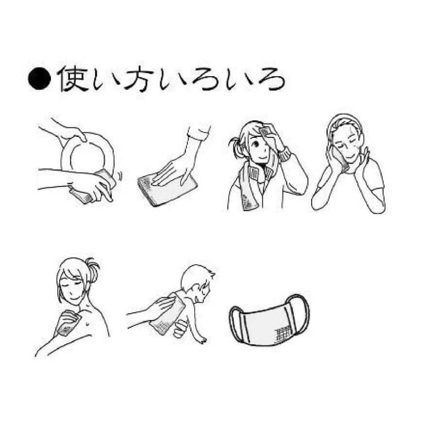 本気奇麗！がら紡布洗顔布 5枚セット |  | 05