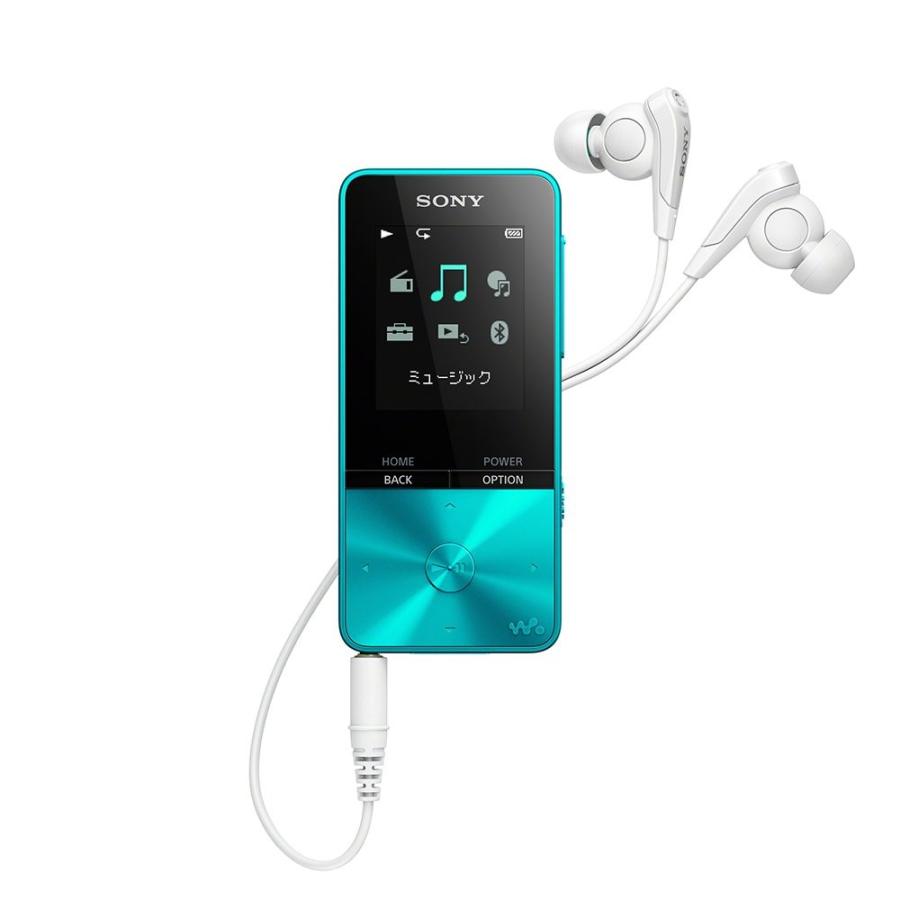 ソニー SONY ウォークマン Sシリーズ 16GB NW-S315 : Bluetooth対応 最大52時間連続再生 イヤホン付属 2017年モデル ブルー NW-S315 L