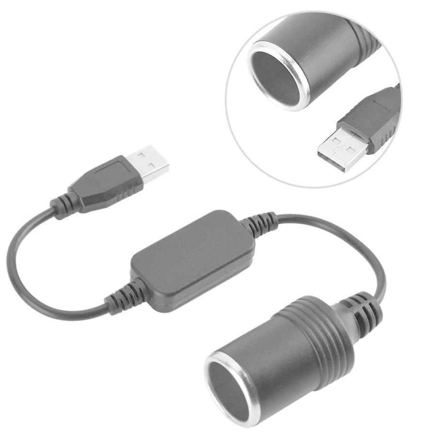 お求めやすく価格改定 シガレットライター Usb ソケット シガーソケット Usbポート シガライター 12v 車用 メス 変換 アダプター コード 車載 変換器 Dc 8w Shipsctc Org