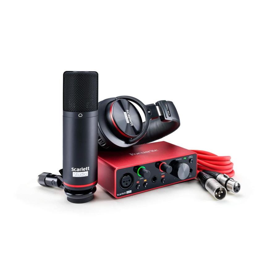 超激安 Focusrite Scarlett Solo 3rd Gen Studio Pack オーディオインターフェイスセット 大流行中 Blog Lonolife Com