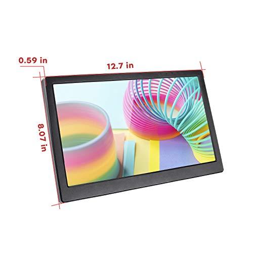 魅了 その他pcサプライ アクセサリー Hdmi 2 モニター Ips 13 3 Pi Raspberry ポータブル Sunfounder スピーカー内蔵 7 8 10に対応 Pi Windows Ps4 Xbox360 Wiiu Raspberry Fullhd 19x1080p タイムセール Applefaces Co