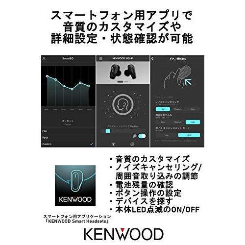 JVCケンウッド KENWOOD WS-A1 完全ワイヤレスイヤホン 音声 