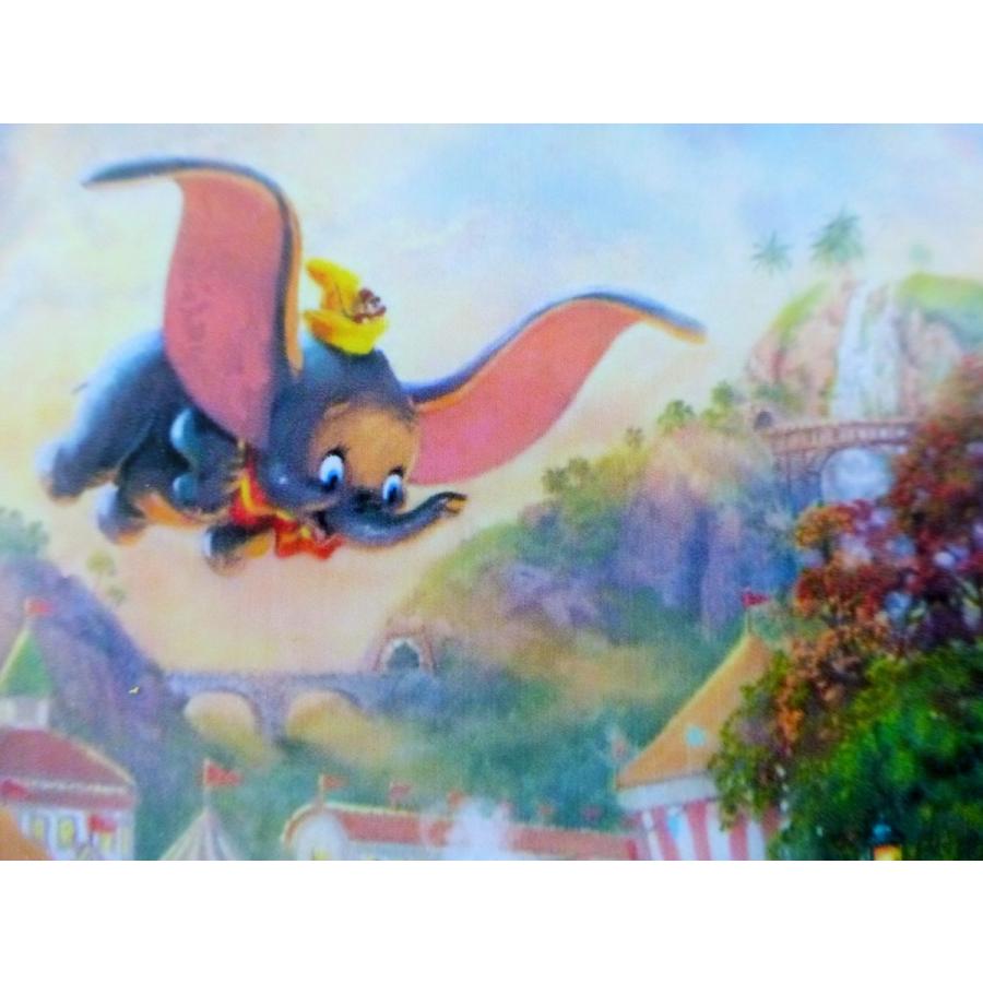 □ポストカード トーマスキンケード ダンボ 海外輸入 ディズニー レア