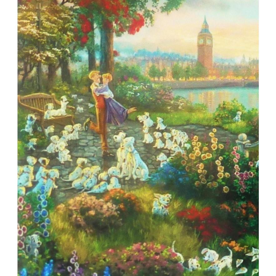 □ポストカード トーマスキンケード 101 匹わんちゃん 101匹わん