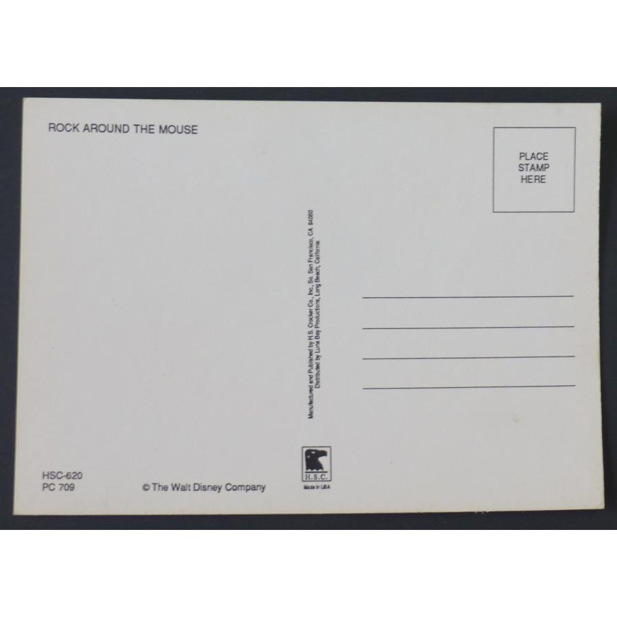 □ポストカード ミッキーマウス ミニー ロックアラウンドザマウス 海外