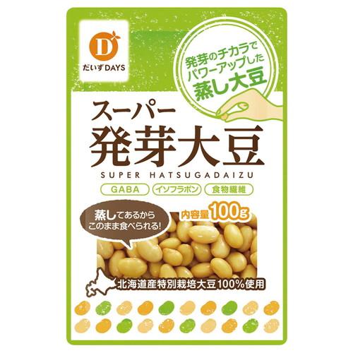蒸し発芽大豆 （100g） 【だいずデイズ】※キャンセル不可 : きらら自然