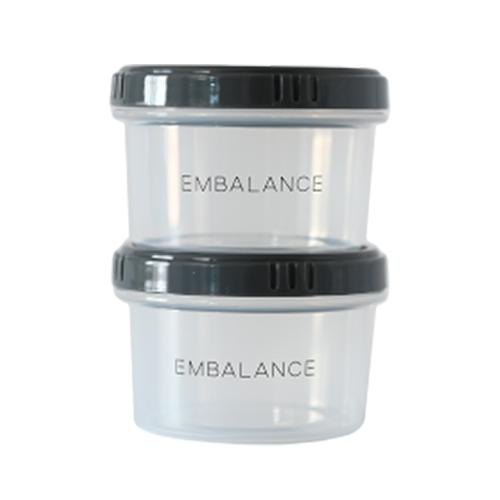 EMBALANCE ROUND CONTAINER（エンバランスラウンドコンテナ）グレー XS