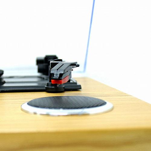 WINTECH スピーカー内蔵レコードプレーヤー KRP-206S : はるいろ暮らし