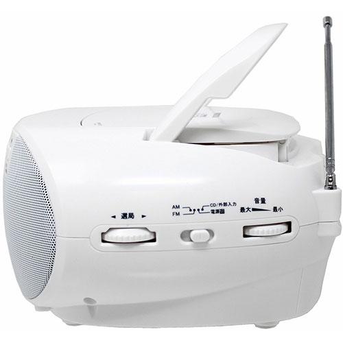 WINTECH CDラジオ ホワイト KC-132W : はるいろ暮らしの雑貨店 - 通販